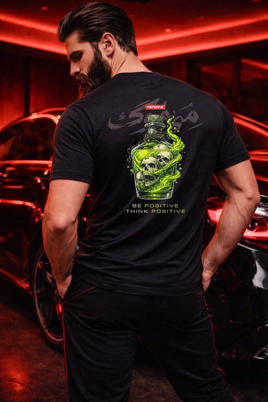 Positive Poison Dark Philosophy Biker Tee